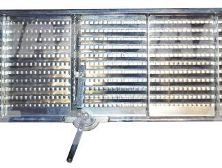 80460079 Sito żaluzjowe ocynkowane końcowe, lamela-22mm