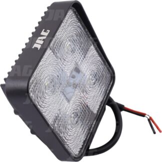 JAG96-0032 Lampa robocza LED, 15W, 10-30V, 5 EPISTAR LEDx3W, FLOOD, Kwadratowa JAG