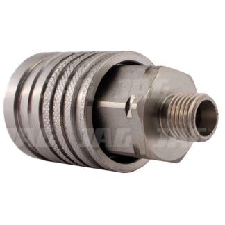 JAG95-0015 Szybkozłącze hydrauliczne grzybkowe-gniazdo z gwintem zewnętrznym, DN12,5, M14X1,5, ISO7241-A