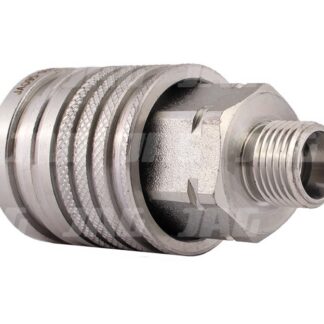 JAG95-0016 Szybkozłącze hydrauliczne grzybkowe-gniazdo z gwintem zewnętrznym, DN12,5, M16X1,5, ISO7241-A
