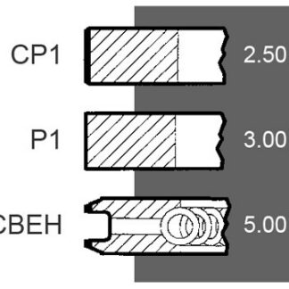 836339201 Pierścienie tłokowe