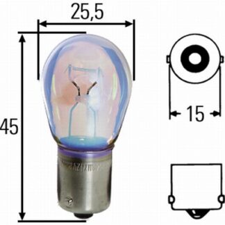 Żarówka 12V 21W-P21W-BA15S HELLA