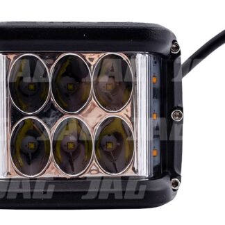JAG96-0083 Lampa robocza LED, 27W, 12-24 V, 9 EPISTAR LED, Prostokątna, Lampa ostrzegawcza JAG