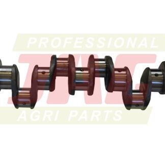 JAG99-0008 Wał korbowy Perkins na simmering 6.354-2 frez/uszczelniacz 3637424M91 - Forged (Strona rozrządu: 1 otwór, 1 wpust, kołnierz koła zamachowego: 12 otworów)