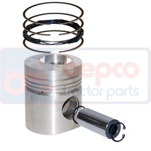 02136958 Tłok + pierścienie nadwymiar  0.010-0.25mm