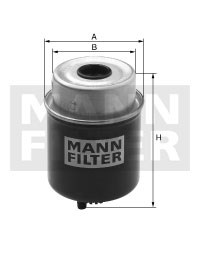 WK8114 Filtr paliwa MANN FILTER
