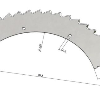499707 Nóż zrywacza MWS Germany