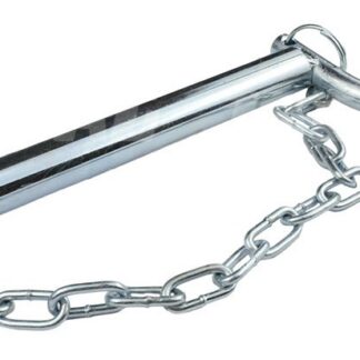 JAG98-0158 Sworzeń łącznika górnego z łańcuchem, kat. 1, DŁ. 175mm