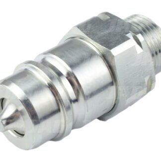 JAG95-0075 Szybkozłącze hydrauliczne grzybkowe-wtyczka wzmacniana z gwintem zewnętrznym, DN12,5, M20X1,5, 12H, ISO7241-A