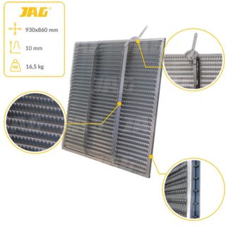 JAG05-0041 Sito żaluzjowe ocynkowane górne, lamela-10mm JAG Premium