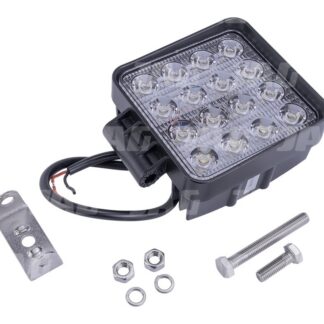 JAG96-0007 Lampa robocza LED, 48W, 10-30V, 16 EPISTAR LEDx3W, FLOOD JAG