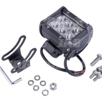 JAG96-0037 Lampa robocza LED, 18W, 10-30V, 6 CREE LEDx3W, SPOT, Listwa podwójna JAG
