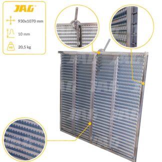 JAG05-0040 Sito żaluzjowe ocynkowane górne, lamela-10mm JAG PREMIUM