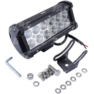 JAG96-0038 Lampa robocza LED, 36W, 10-30V, 12 CREE LEDx3W, FLOOD, Listwa podwójna JAG