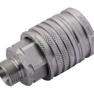 JAG95-0018 Szybkozłącze hydrauliczne grzybkowe-gniazdo z gwintem zewnętrznym, DN12,5, M18X1,5, ISO7241-A