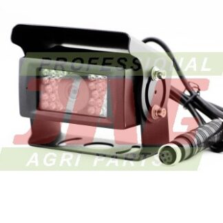 JAG97-0013 Kamera do monitoringu przewodowa,  600TVL, 28 Diod IR, IP69K, na przód, Grzałka