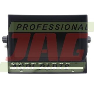 JAG97-0023 Monitor przewodowy 7", 800x480, 16:9, 12-24V, 4 Wejść Video, 1 Audio