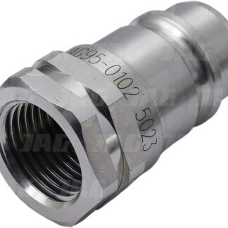 JAG95-0102 Szybkozłącze hydrauliczne grzybkowe-wtyczka z gwintem wewnętrznym, DN12,5, 1/2"BSP, ISO7241-1A
