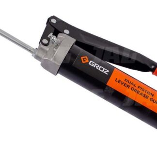 JAG90-0013 Smarownica ręczna z podwójnym tłokiem 400g, gwint 1/8"BSPT GROZ