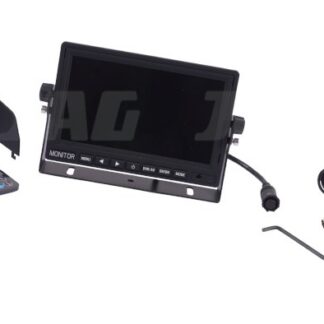 JAG97-0053 Monitor przewodowy 7", 800x480, 16:9, 12-24V, 4 Wejścia Video, 1 Audio, Wejście na kartę SD 128GB