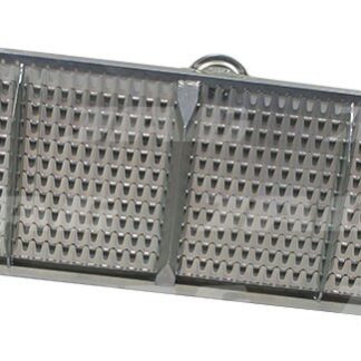 JAG05-0064 Sito żaluzjowe ocynkowane końcowe, lamela-22mm