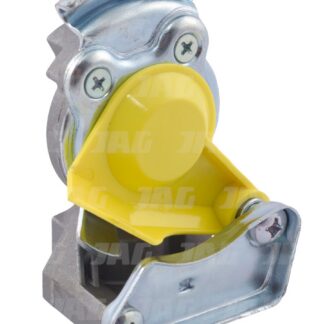 AZ50944 Złącze pneumatyczne otwarte zółte M22x1,5