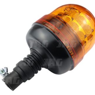 JAG96-0058 Lampa Błyskowa JAG- LED, 48W, 9-30V, R10, R65, 16LEDx3W, Uchwyt na elastyczny trzpień, Średni klosz