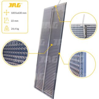 JAG05-0430 Sito żaluzjowe ocynk górne, lamela-22mm JAG PREMIUM